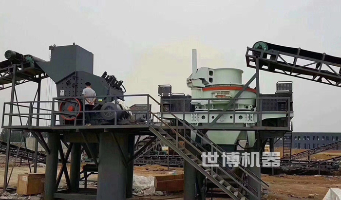 制砂生产线现场 制砂生产线现场
