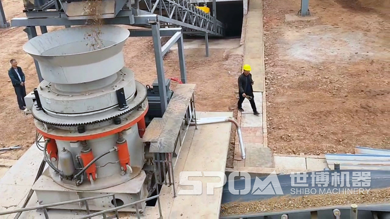 圆锥破启动开始工作 圆锥破启动开始工作